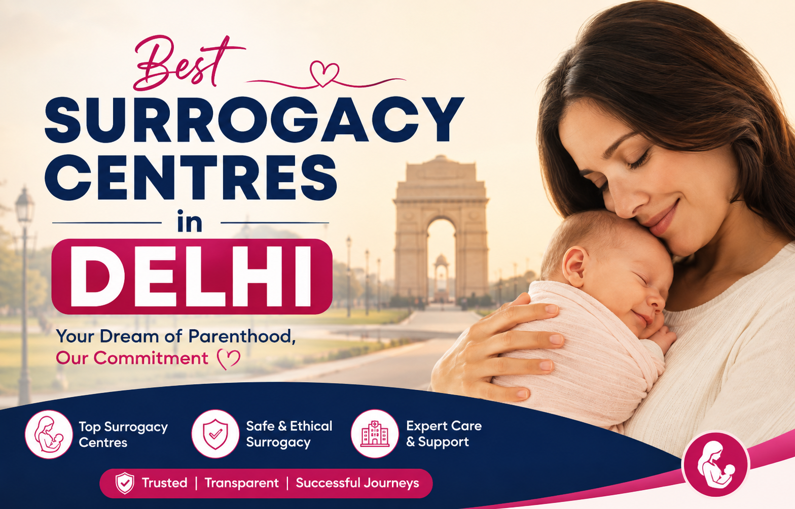Best Surrogacy Centres in Delhi 2026 | Govt Approved &amp; Licensed